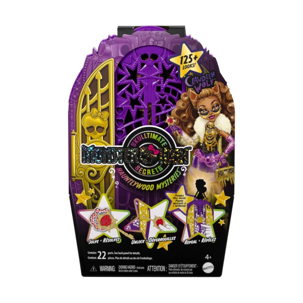 Lėlė Mattel JBG80 Monster High The Scary Secrets of Clawdeen Wolf-Žaislai, Lėlės ir jų priedai, Lėlės-e-vaikas