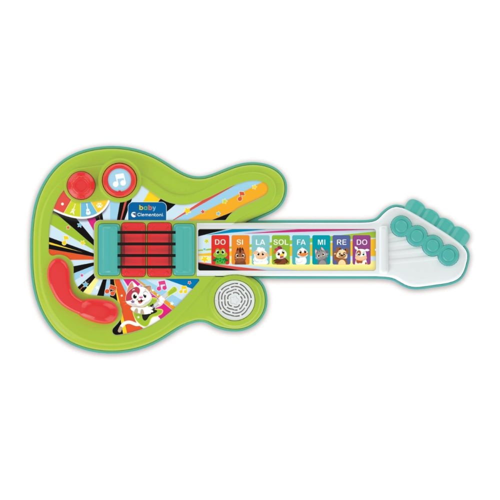 Clementoni 17639 Baby Interaktywna Gitara