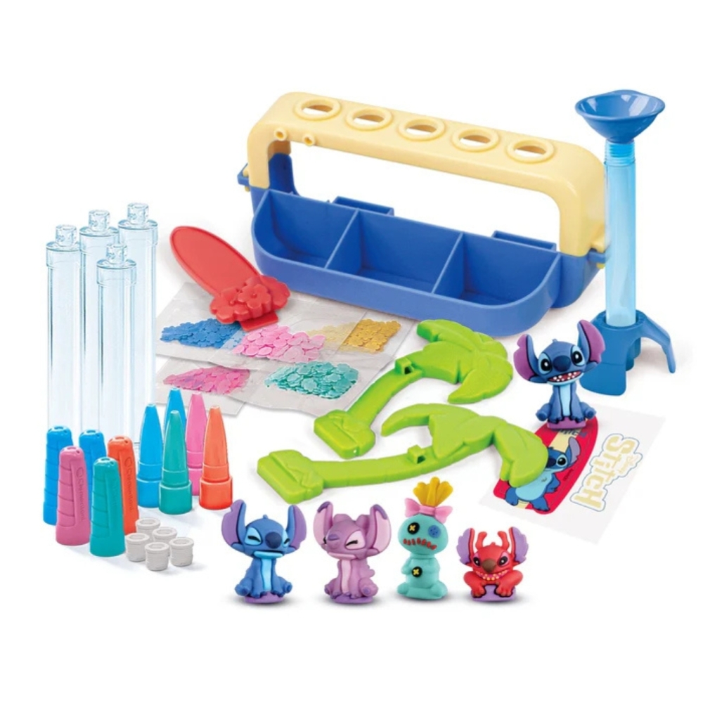 Kūrybinis rašiklių gamybos rinkinys Idea Art Disney Disney Stitch Clementoni 18218-Žaislai, Kūrybiniai žaislai, Kūrybiniai rinki