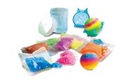 Naukowa Zabawa Mini Laboratorium Szalone Brokatowe Piłeczki Język Polski Clementoni 50702