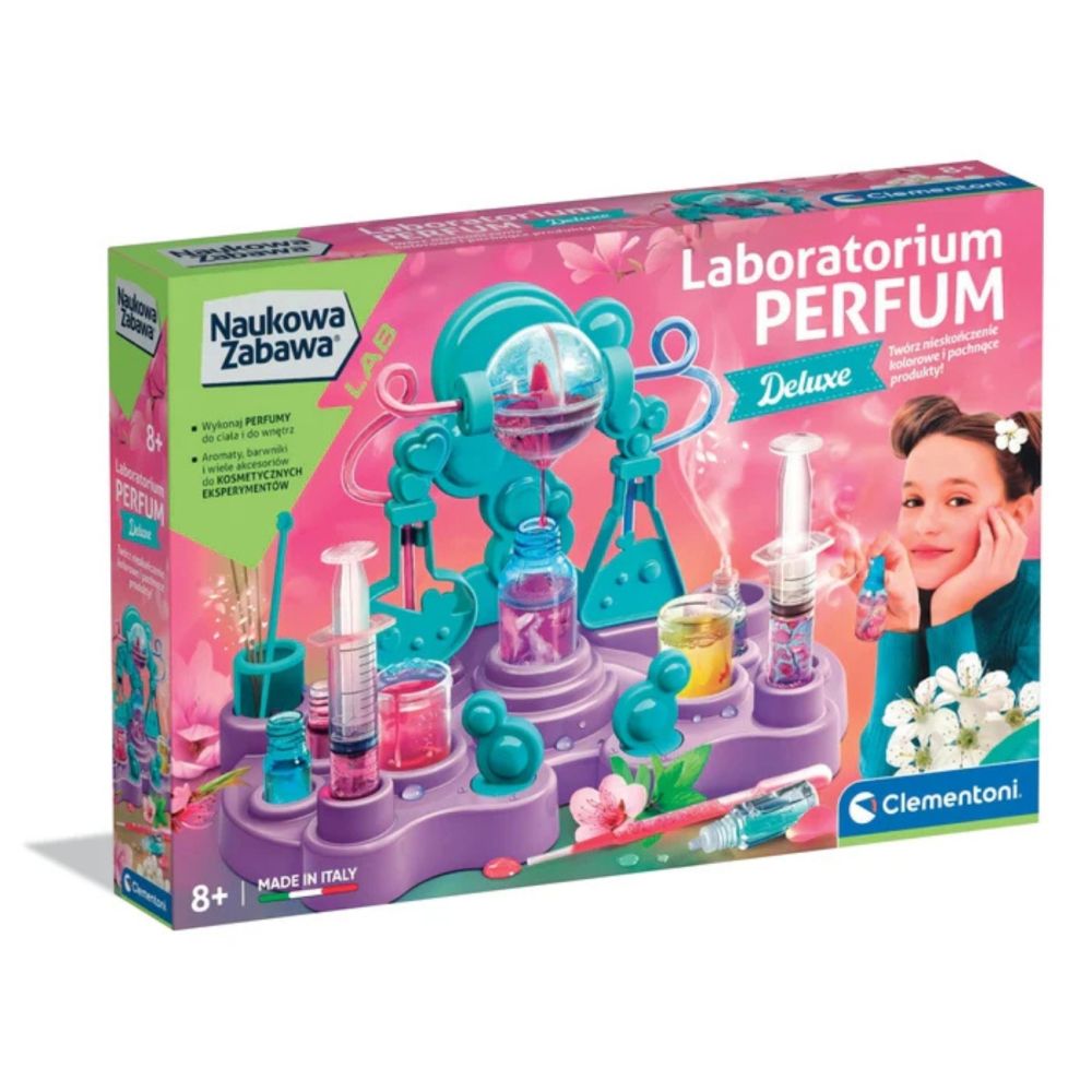 Clementoni 50396 Naukowa Zabawa Lab Laboratorium Perfum Deluxe