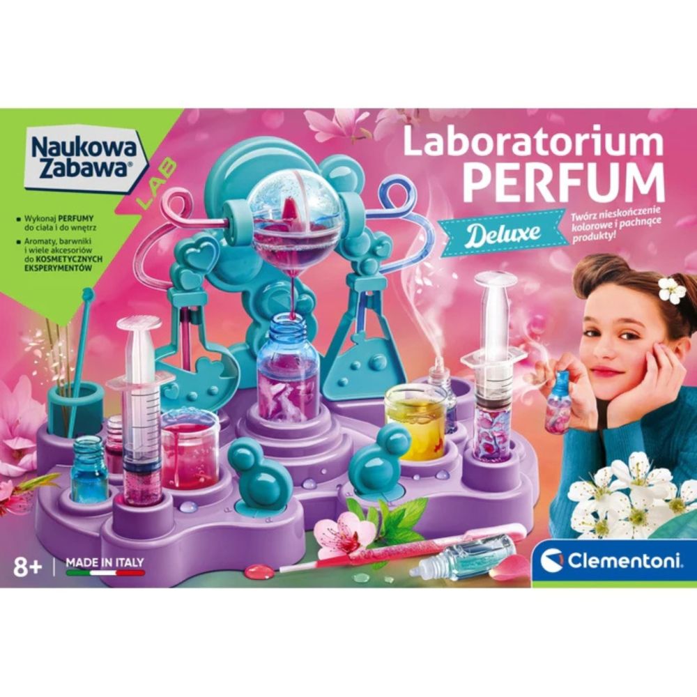 Clementoni 50396 Naukowa Zabawa Lab Laboratorium Perfum Deluxe