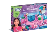Krištolo papuošalai Scientific Fun Laboratorija Brangakmeniai Lenkų kalba Clementoni 50398-Žaislai, Profesijos, buities žaislai,