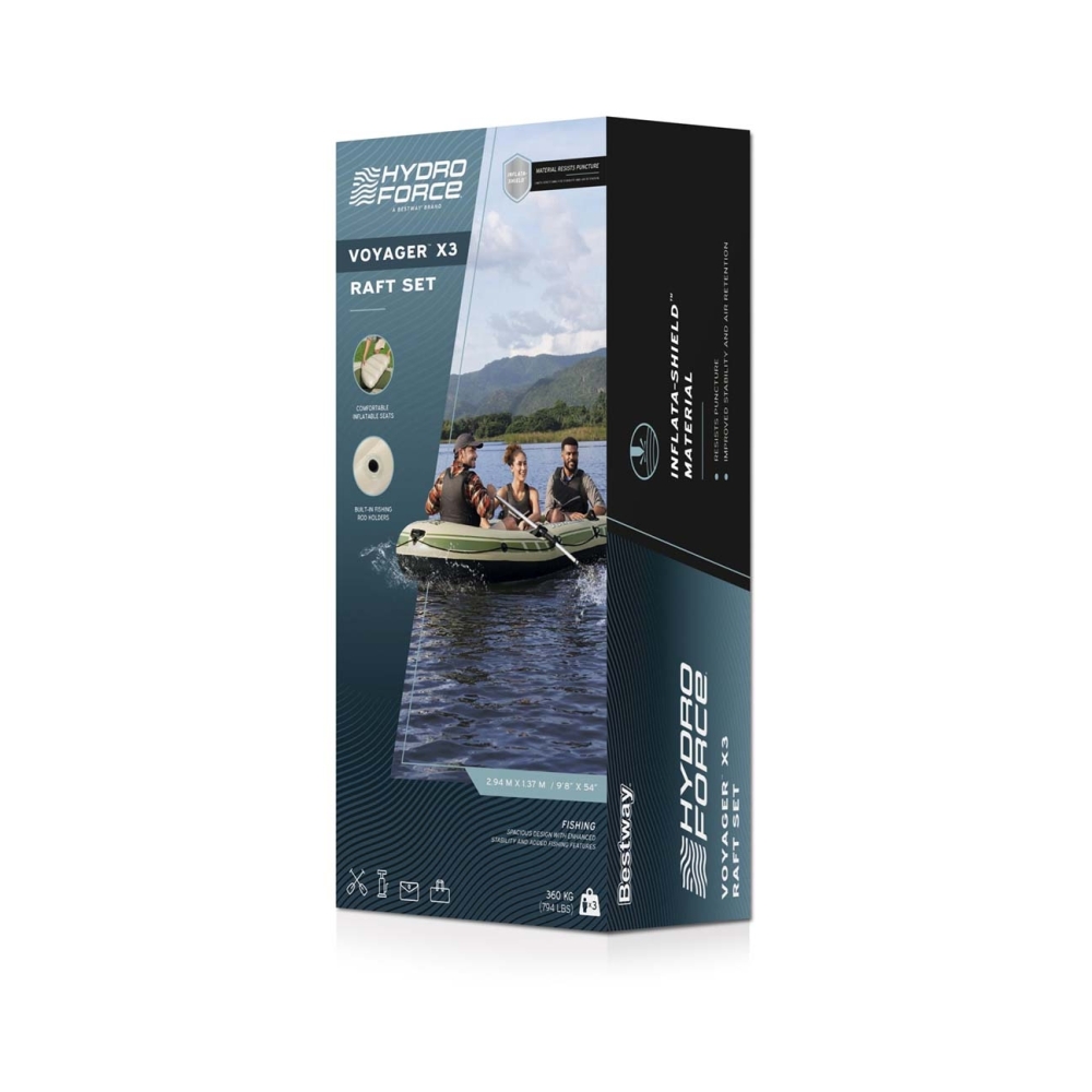 Ponton Voyager X3 Raft 294 x 137 cm Bestway 65164
