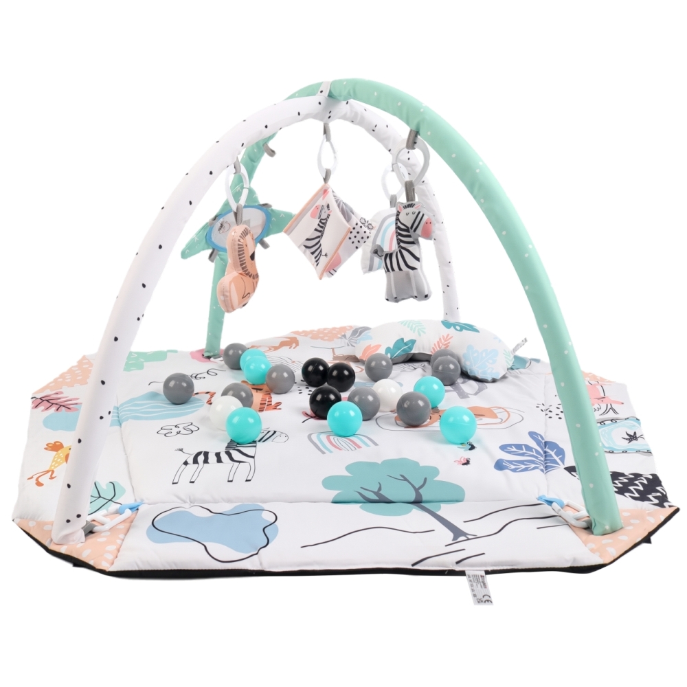 Lavinamasis kilimėlis TinyMini Tender 4in1-Žaislai, Kūdikiams, Lavinamieji kilimėliai-e-vaikas