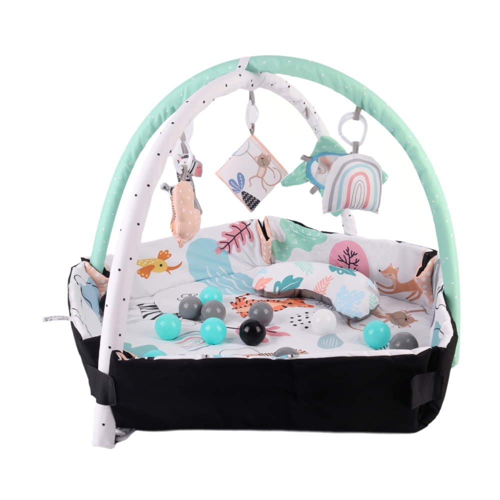 Lavinamasis kilimėlis TinyMini Tender 4in1-Žaislai, Kūdikiams, Lavinamieji kilimėliai-e-vaikas