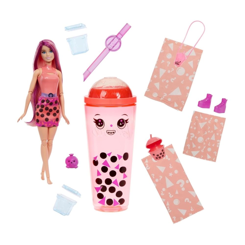 Lėlė Barbie Mattel HTJ22 Pop Reveal Bubble Tea Mango-Žaislai, Lėlės ir jų priedai, Lėlės-e-vaikas