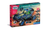 Konstruktorius Science Fun Mechanics Terrain Car Lenkų kalba Clementoni 50918-Žaislai, Konstruktoriai, Lego, statybiniai blokai-