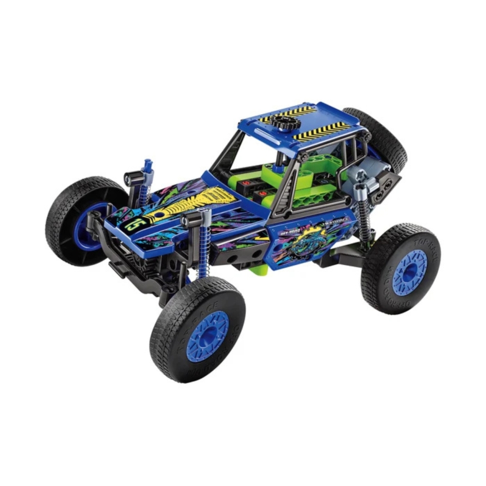 Konstruktorius Science Fun Mechanics Terrain Car Lenkų kalba Clementoni 50918-Žaislai, Konstruktoriai, Lego, statybiniai blokai-
