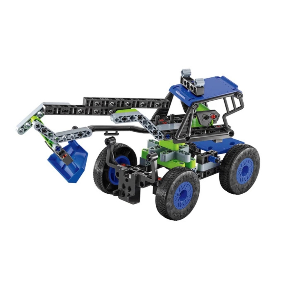 Konstruktorius Science Fun Mechanics Terrain Car Lenkų kalba Clementoni 50918-Žaislai, Konstruktoriai, Lego, statybiniai blokai-