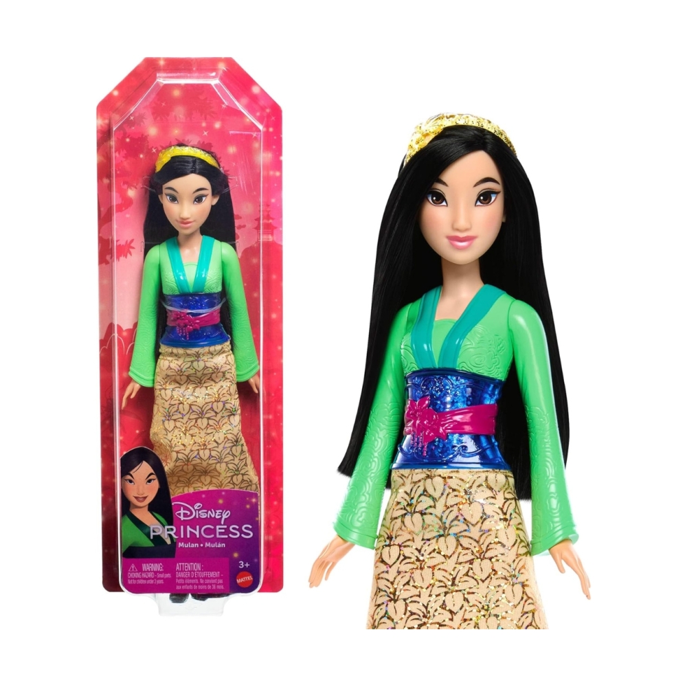 Mattel HLW14 Lalka Disney Princess Mulan