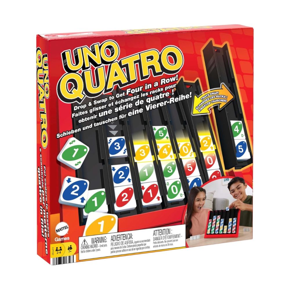 Mattel HPF82 Gra Uno Quatro