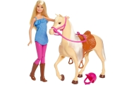 Mattel FXH13 Lalka Barbie w Stroju Jeździeckim