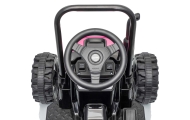 Pojazd na akumulator Traktor z przyczepą Farmer Pink