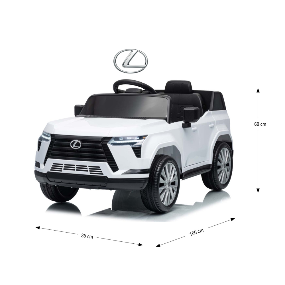 Pojazd na akumulator Lexus GX550 White