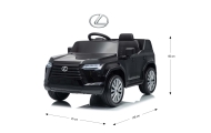 Pojazd na akumulator Lexus GX550 Black