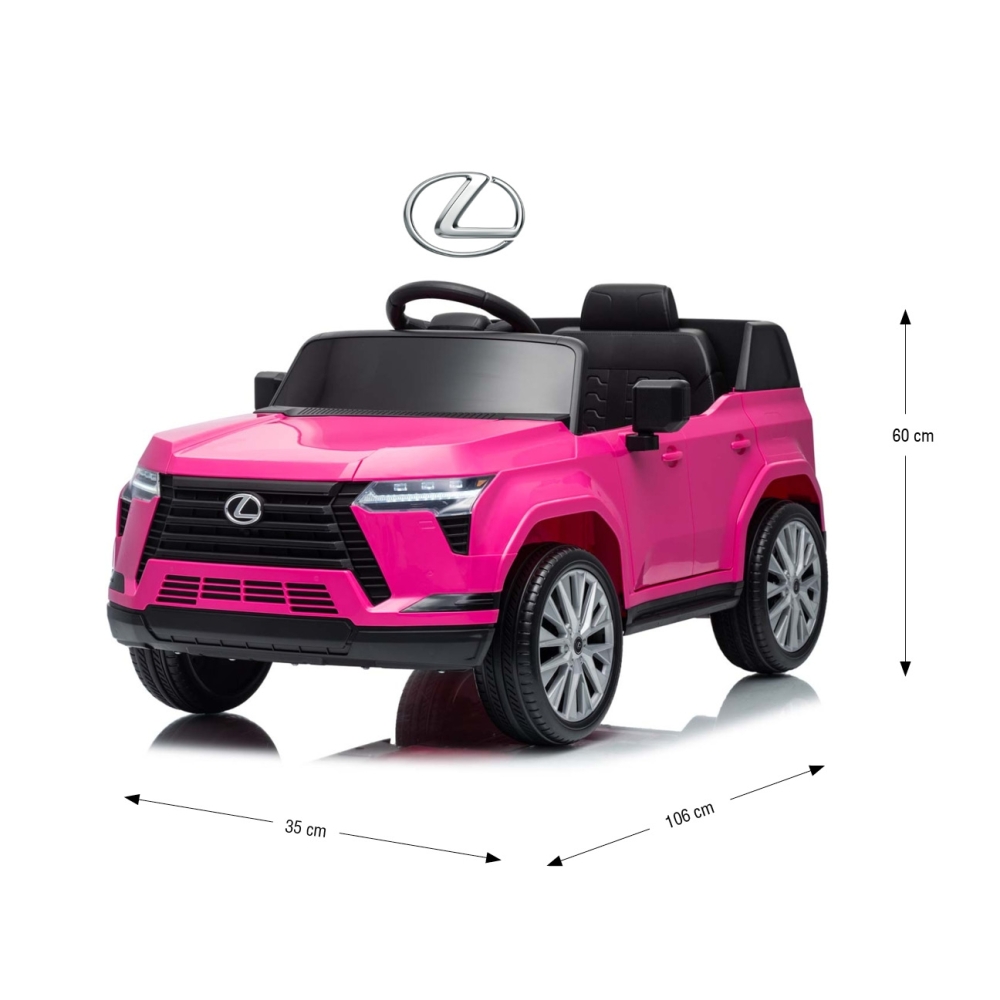 Pojazd na akumulator Lexus GX550 Pink