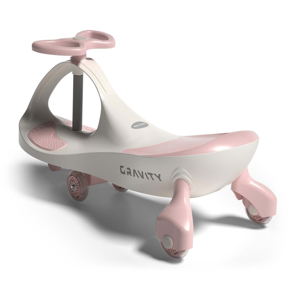 Gravitacinė mašinėlė Gravity, Cream Pink-Judėjimui, Paspiriamosios mašinėlės ir jų priedai, Paspiriamos mašinėlės-e-vaikas