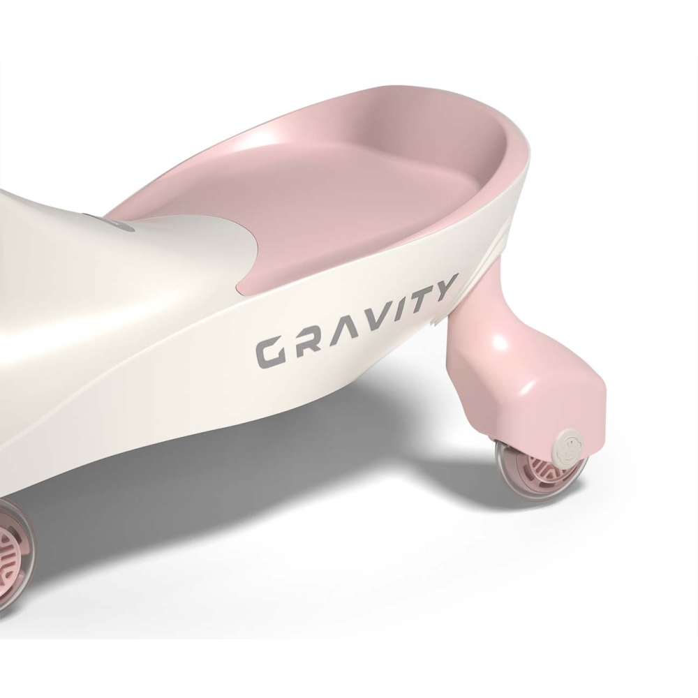 Gravitacinė mašinėlė Gravity, Cream Pink-Judėjimui, Paspiriamosios mašinėlės ir jų priedai, Paspiriamos mašinėlės-e-vaikas