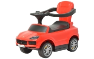 Pojazd z rączką Porsche Cayenne Red