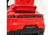 Pojazd z rączką Porsche Cayenne Red