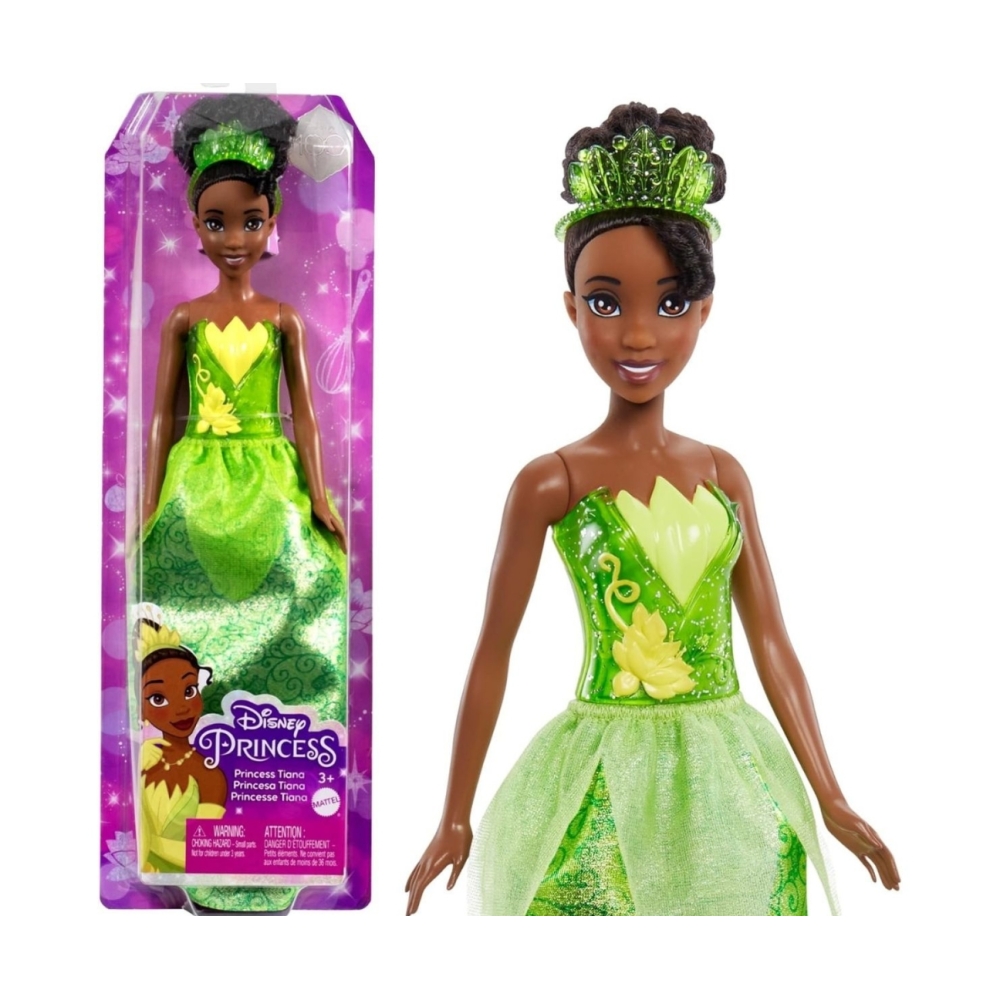 Lėlė Mattel HLW04 Disney Princess Tiana-Žaislai, Lėlės ir jų priedai, Lėlės-e-vaikas