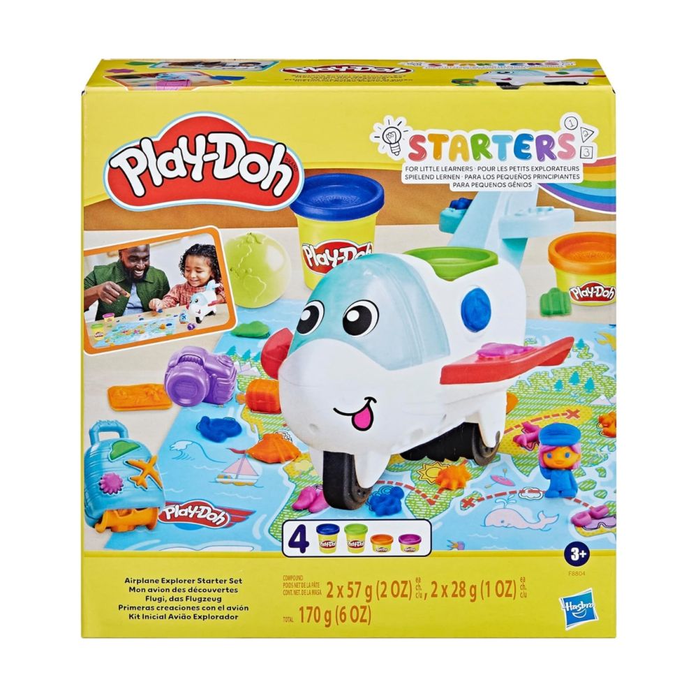 Hasbro F88045L0 Play-Doh Zestaw Samolot Odkrywcy