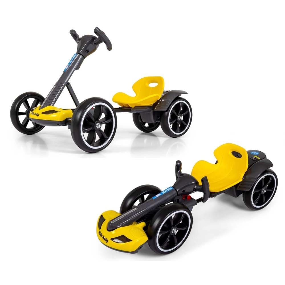 Pojazd na akumulator Gokart Bolt Yellow