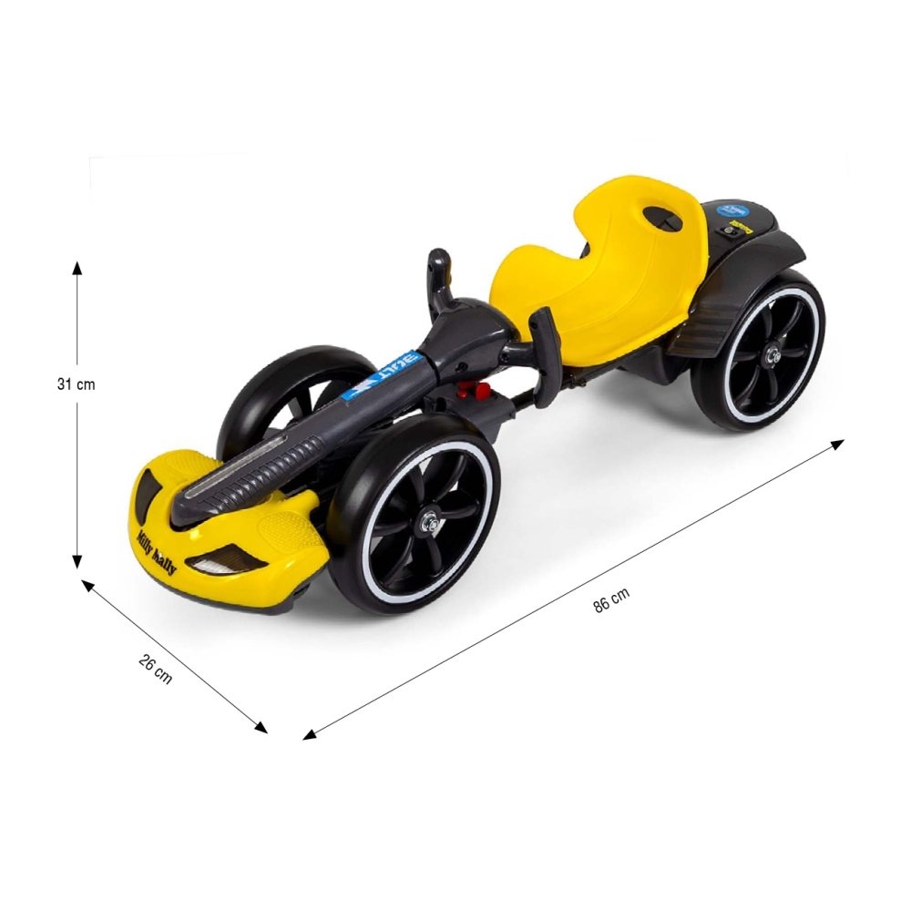 Pojazd na akumulator Gokart Bolt Yellow