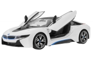 BMW i8 białe RASTAR model 1:14 Zdalnie sterowane auto + pilot 2,4 GHz