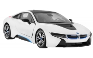 BMW i8 białe RASTAR model 1:14 Zdalnie sterowane auto + pilot 2,4 GHz