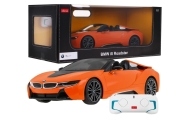 BMW i8 Roadster pomarańczowy RASTAR model 1:12 Zdalnie sterowane auto + pilot 2,4 GHz