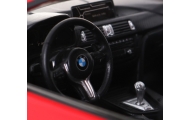 Nuotoliniu būdu valdomas BMW M4 Coupe raudonas RASTAR 1:14 + 2,4 GHz pultas