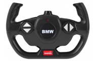 Nuotoliniu būdu valdomas BMW M4 Coupe raudonas RASTAR 1:14 + 2,4 GHz pultas