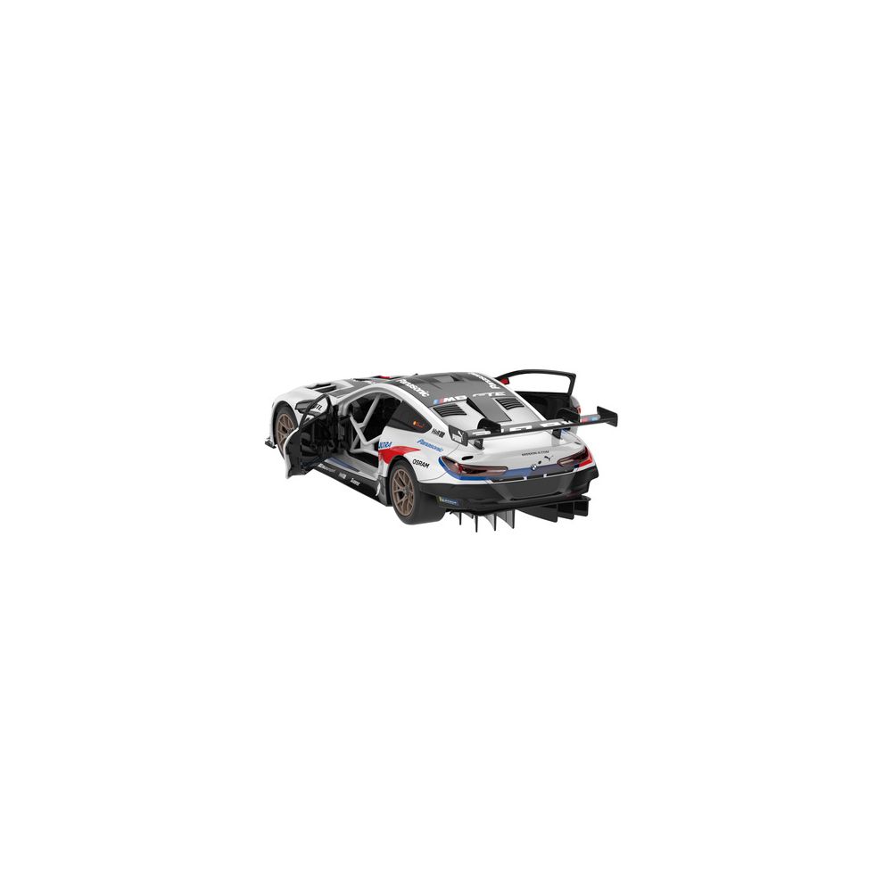 BMW M8 GTE biały RASTAR model 1:18 Zdalnie sterowane auto + Body kit + Pilot 2,4 GHz
