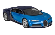 Bugatti Chiron niebieski RASTAR model 1:14 Zdalnie sterowane auto + Światła LED + Pilot 2,4 GHz