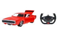 Nuotoliniu būdu valdomas 1970 m. Dodge Charger RT RASTAR modelis 1:16, raudonas