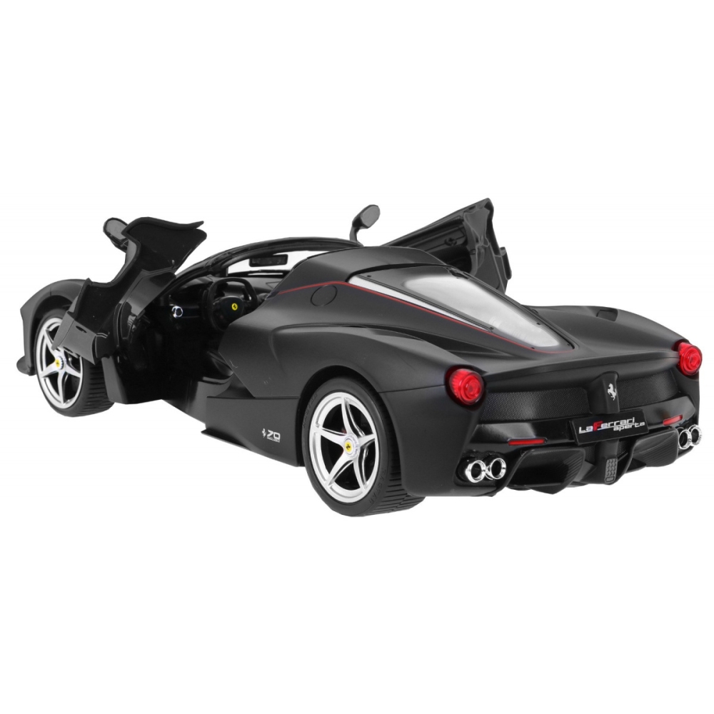 Nuotoliniu būdu valdomas automobilis Ferrari LaFerrari Aperta RASTAR 1:14 modelis juodas-Žaislai, Auto ir transporto žaislai, Va