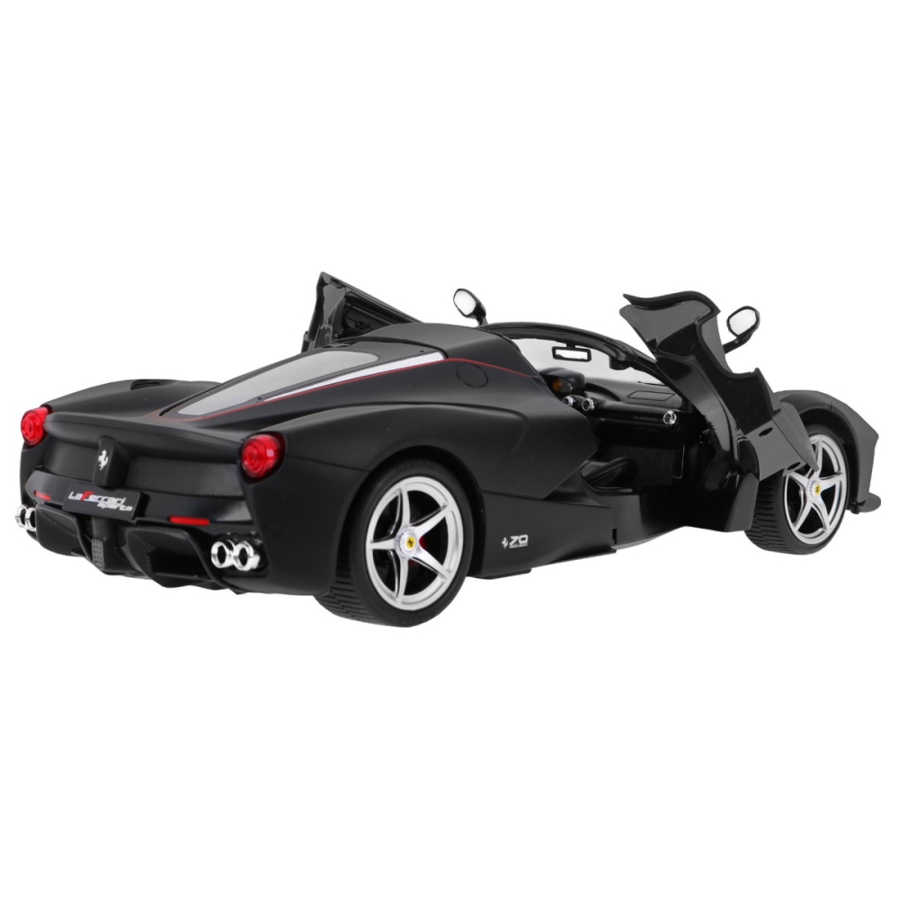 Nuotoliniu būdu valdomas automobilis Ferrari LaFerrari Aperta RASTAR 1:14 modelis juodas-Žaislai, Auto ir transporto žaislai, Va
