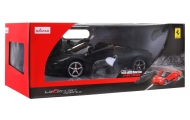 Nuotoliniu būdu valdomas automobilis Ferrari LaFerrari Aperta RASTAR 1:14 modelis juodas