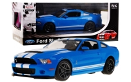 Nuotoliniu būdu valdomas Ford Shelby Mustang GT500 mėlynas RASTAR 1:14