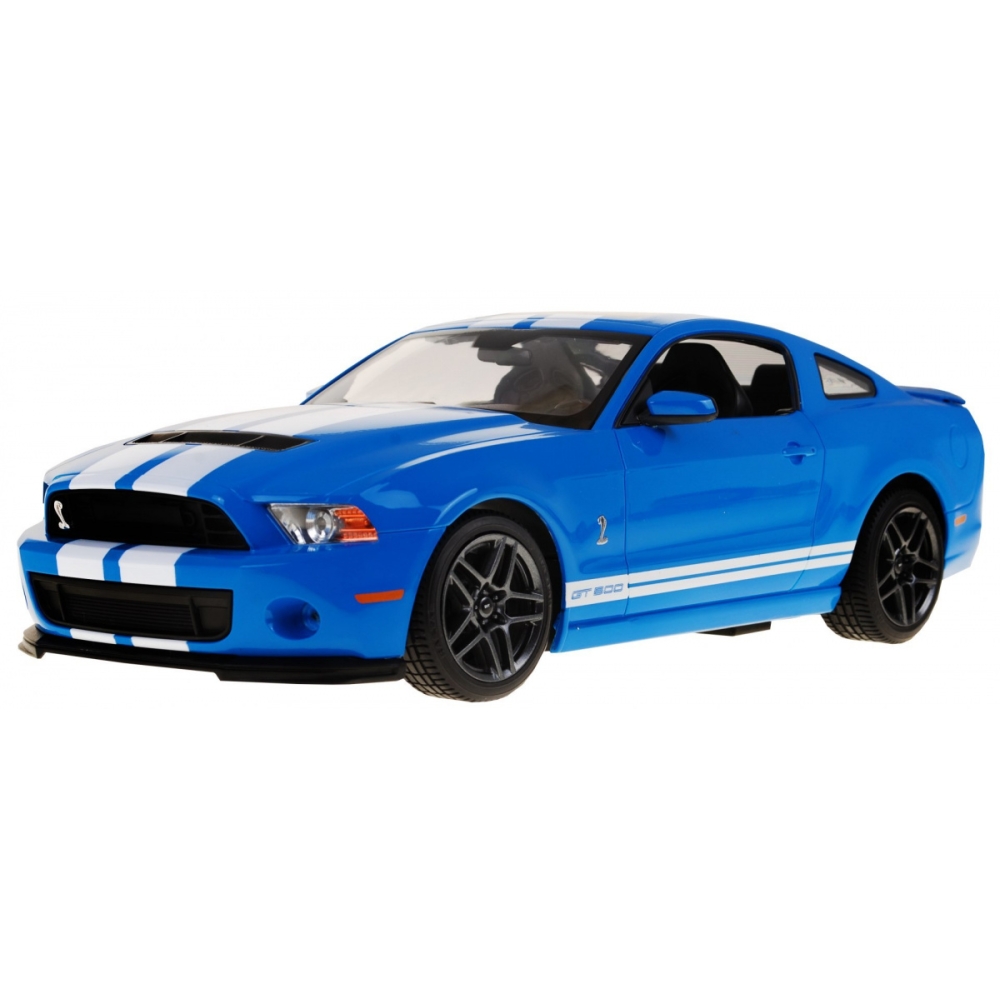 Nuotoliniu būdu valdomas Ford Shelby Mustang GT500 mėlynas RASTAR 1:14