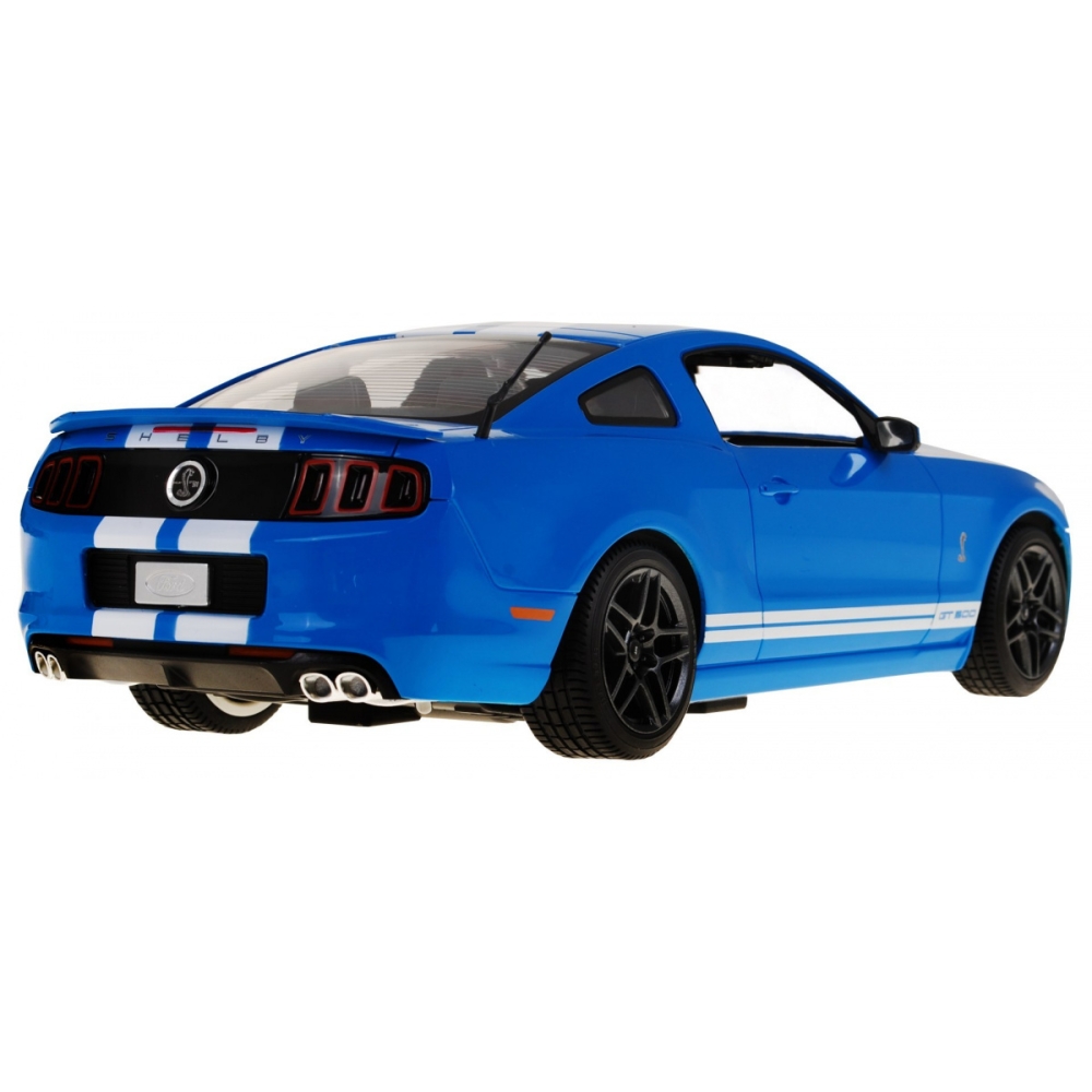 Nuotoliniu būdu valdomas Ford Shelby Mustang GT500 mėlynas RASTAR 1:14