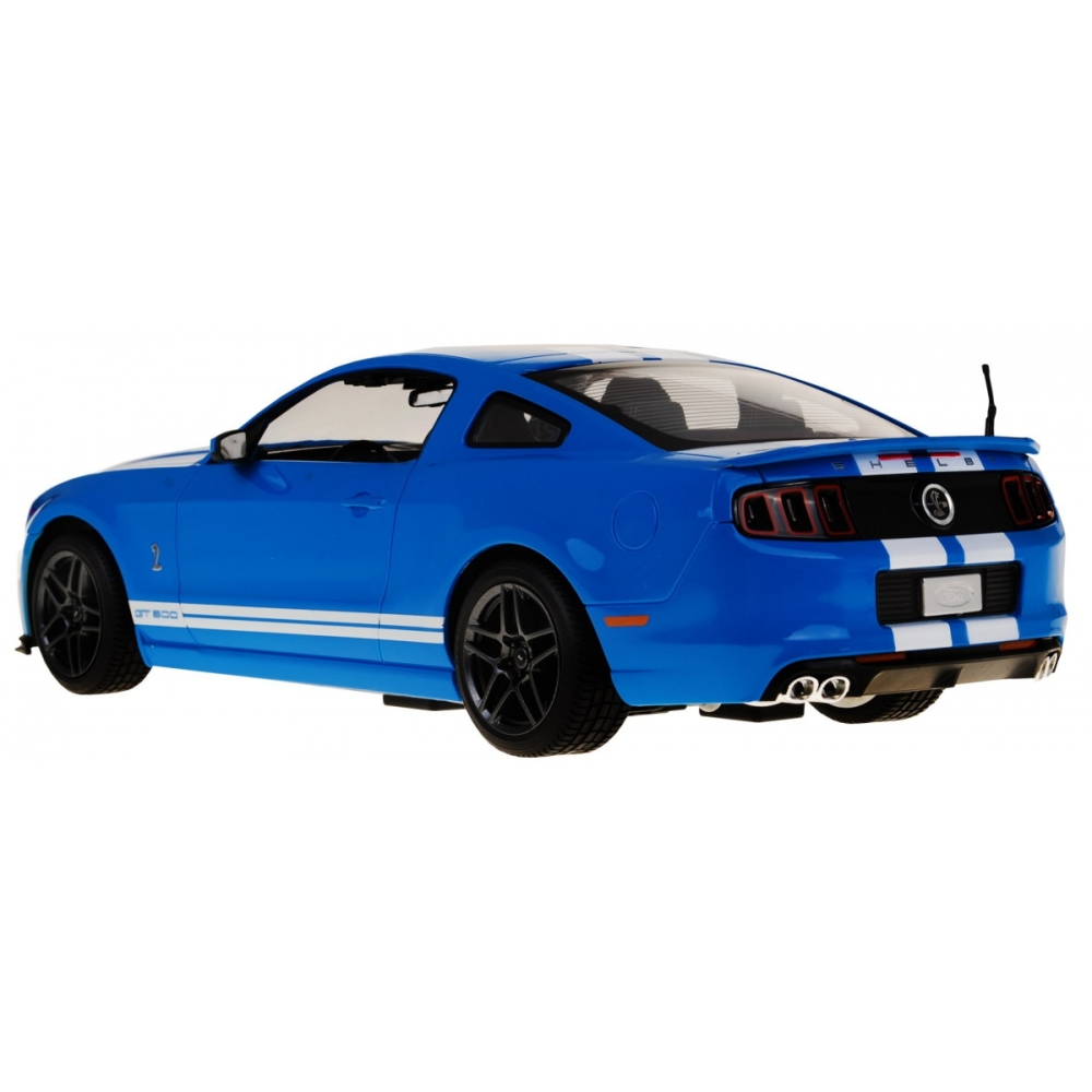Nuotoliniu būdu valdomas Ford Shelby Mustang GT500 mėlynas RASTAR 1:14