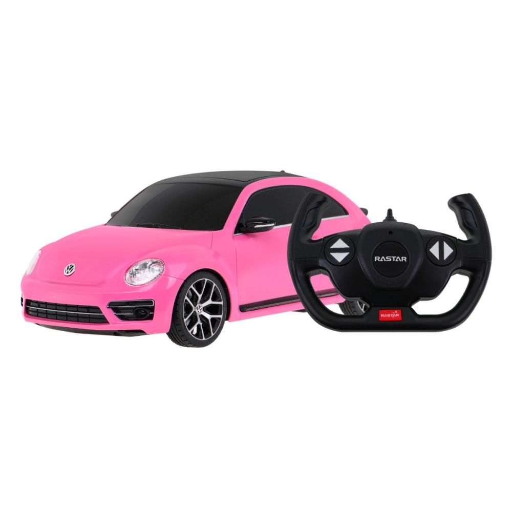 Nuotoliniu būdu valdomas R/C Volkswagen Beetle 1:14 RASTAR Pink
