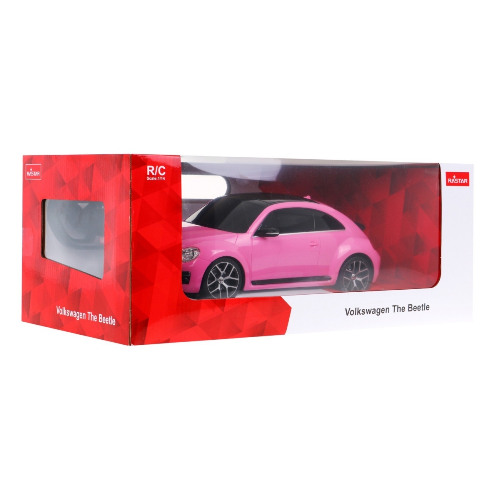 Nuotoliniu būdu valdomas R/C Volkswagen Beetle 1:14 RASTAR Pink