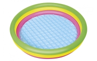 Dmuchany Basen dla dzieci Brodzik Tęcza 102x25cm BESTWAY + Łatka naprawcza