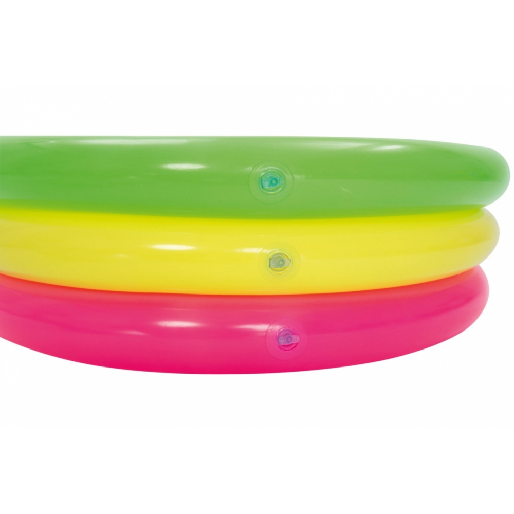 Pripučiamas vaivorykštinis baseinas 70 cm x 24 cm "Bestway" 51128-Žaislai, Lauko žaislai, Baseinai, Pripučiami baseinai-e-vaikas