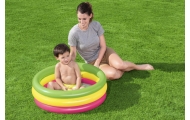 Pripučiamas vaivorykštinis baseinas 70 cm x 24 cm "Bestway" 51128-Žaislai, Lauko žaislai, Baseinai, Pripučiami baseinai-e-vaikas