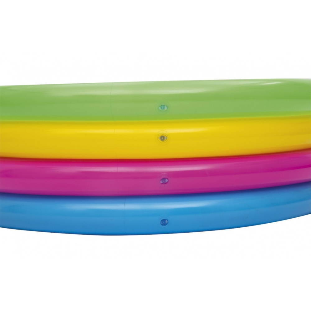 Tęczowy basen dmuchany 157 x 46 cm Bestway 51117